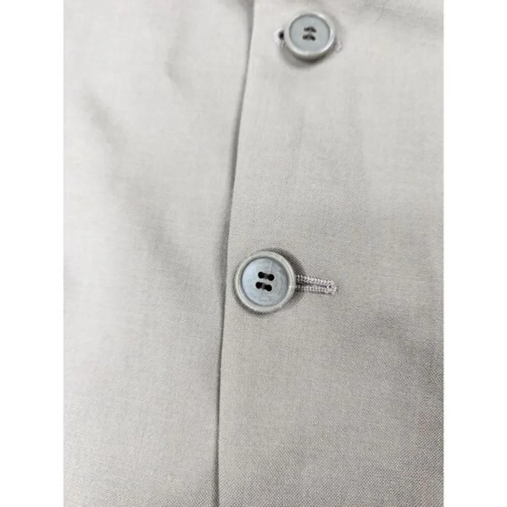 YSL Yves Saint Laurent Men Surgical Cuff Blazer Brown‎ Jacket 38 Made In France